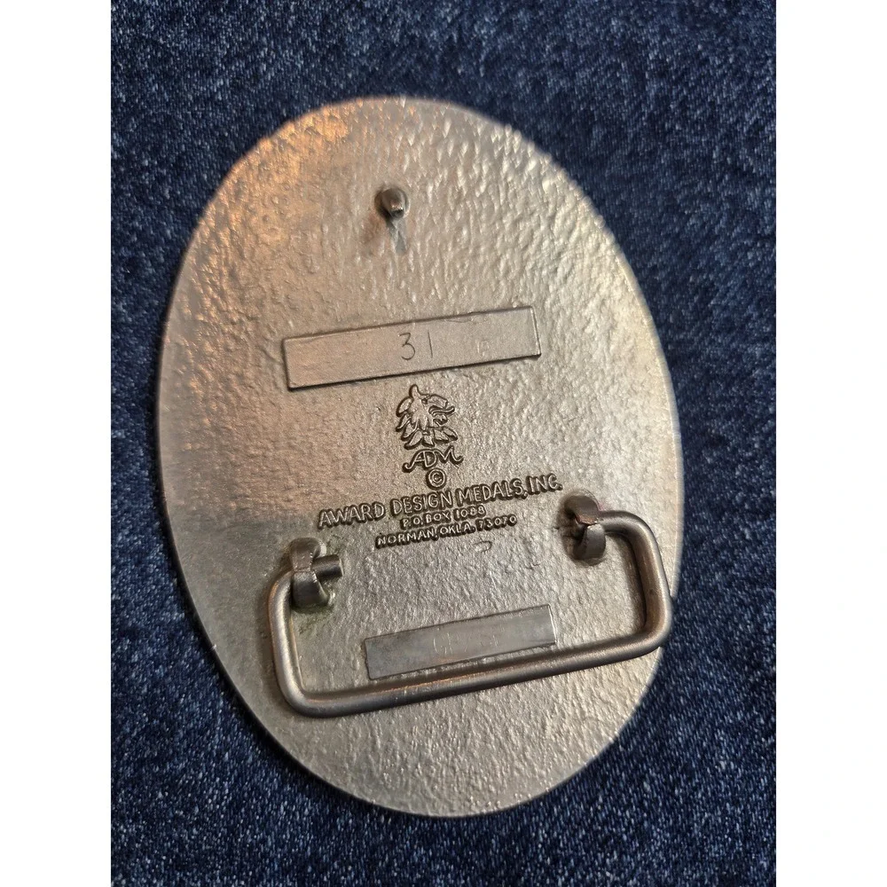 Rio Grande Valley 50th Anniversary Livestock Show Belt Buckle - Rare